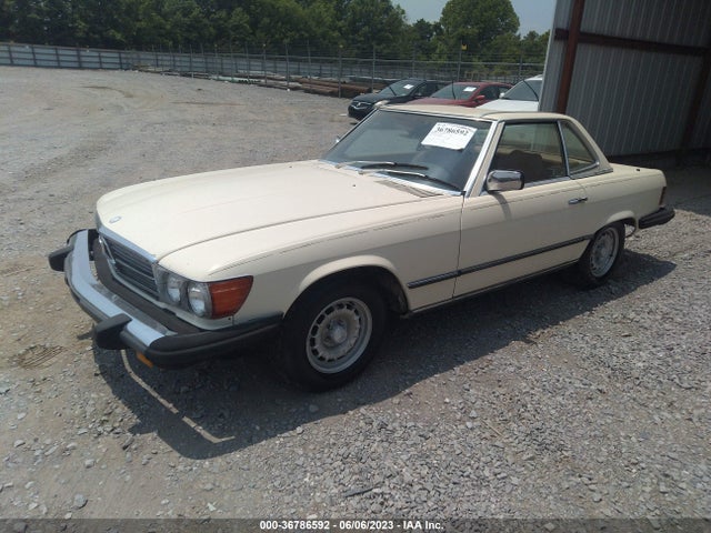 1982 MERCEDES-BENZ 380 SL VIN: WDBBA45A4CB014098