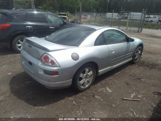 2000 MITSUBISHI ECLIPSE GT VIN: 4A3AC84L8YE160511