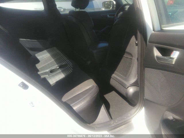 2013 HYUNDAI VELOSTER TURBO W/BLUE INT VIN: KMHTC6AE2DU128591