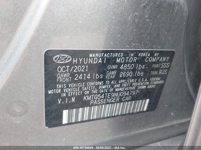 Genesis G70 3.3t 2022 KMTG54TE9NU094797 Image 10