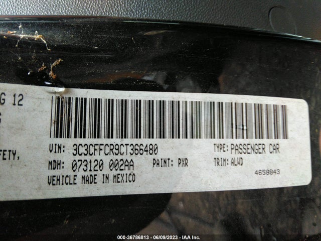 2012 FIAT 500 3C3CFFCR9CT366480 Photo 8