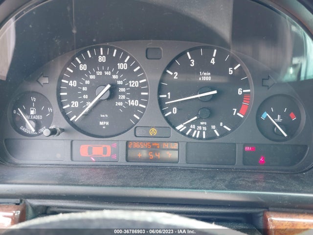 2001 BMW 5 SERIES 530I VIN: WBADT53481CE90580