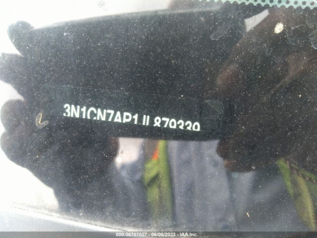 3N1CN7AP1JL879339 Nissan Versa Sedan Sv