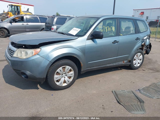 2009 SUBARU FORESTER X VIN: JF2SH61619H767802
