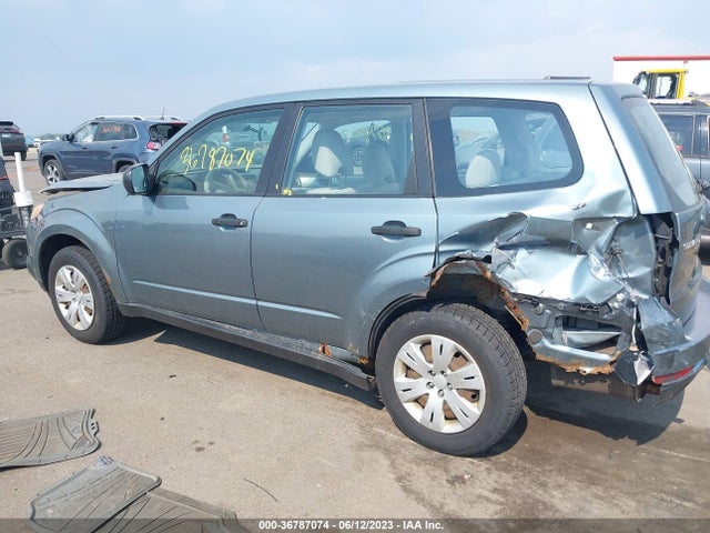 2009 SUBARU FORESTER X VIN: JF2SH61619H767802