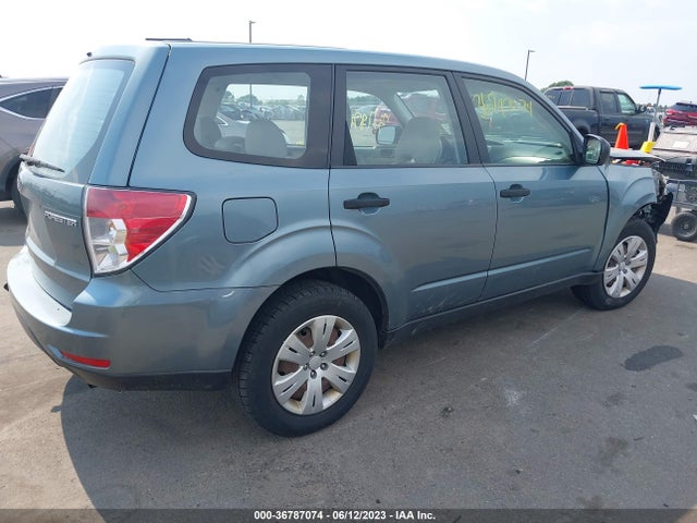 2009 SUBARU FORESTER X VIN: JF2SH61619H767802