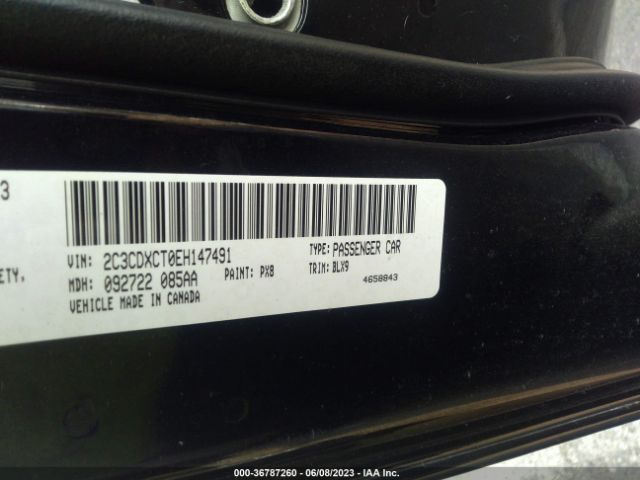 2C3CDXCT0EH147491 Dodge Charger Rt Plus