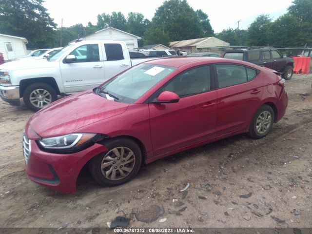 2017 HYUNDAI ELANTRA SE VIN: KMHD74LF7HU431276