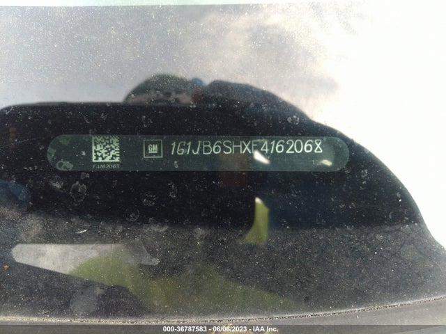 Chevrolet SONIC LS 2015 1G1JB6SHXF4162068 Image 9