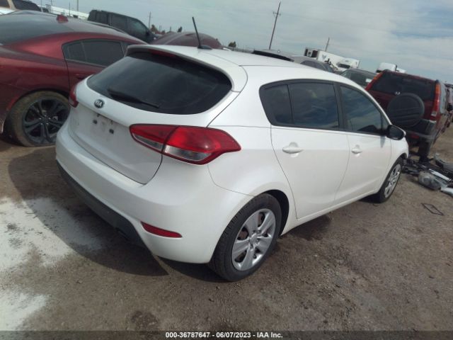 KNAFK5A81G5527089 KIA Forte 5-door Lx