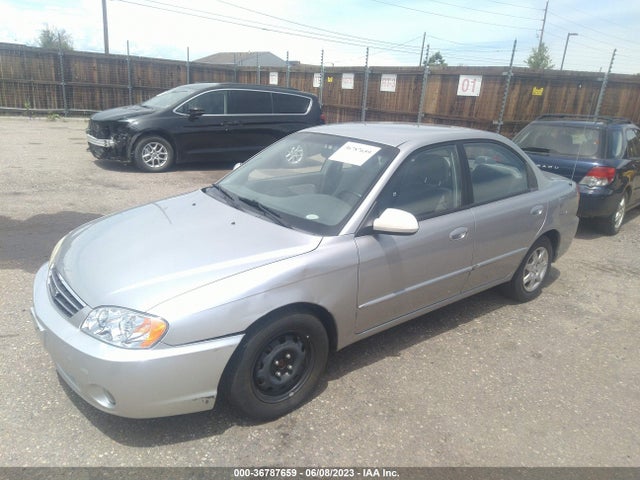 2002 KIA SPECTRA BASE/LS VIN: KNAFB121925189329