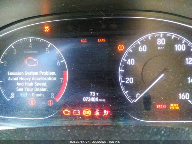 2018 HONDA ACCORD SEDAN EX-L 1.5T VIN: 1HGCV1F53JA202089