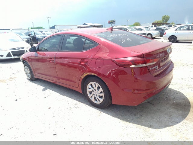 2017 HYUNDAI ELANTRA SE VIN: KMHD74LF4HU128746