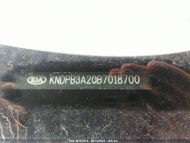 2011 KIA SPORTAGE LX VIN: KNDPB3A20B7018700