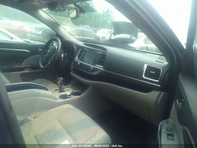 2016 TOYOTA HIGHLANDER LIMITED VIN: 5TDDKRFH8GS300177