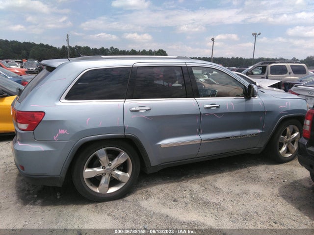 2012 JEEP GRAND CHEROKEE OVERLAND SUMMIT VIN: 1C4RJFCT8CC203606