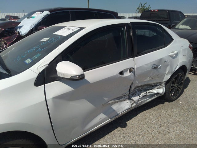 2016 TOYOTA COROLLA L/LE/S/S PLUS/LE PLUS VIN: 5YFBURHE3GP386205