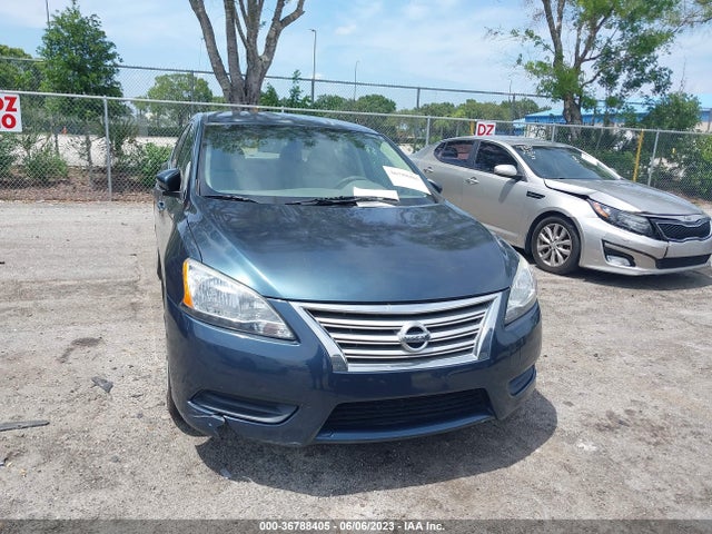 2014 NISSAN SENTRA SV VIN: 3N1AB7AP6EY324265