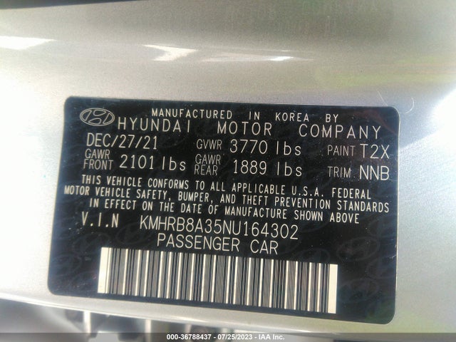 Hyundai Venue Se 2022 KMHRB8A35NU164302 Image 16