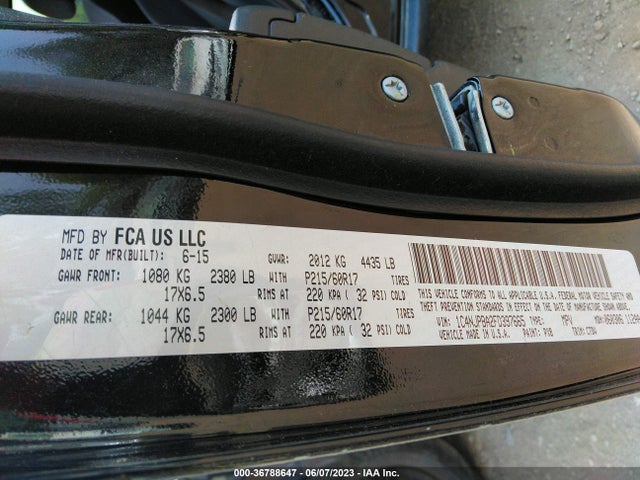 1C4NJPBA2FD397665 Jeep Patriot Altitude Edition