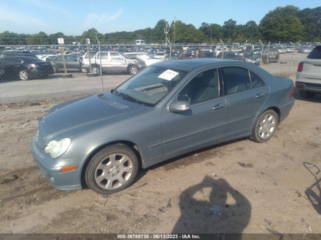 2005 MERCEDES-BENZ C-CLASS 2.6L VIN: WDBRF61J45A772629