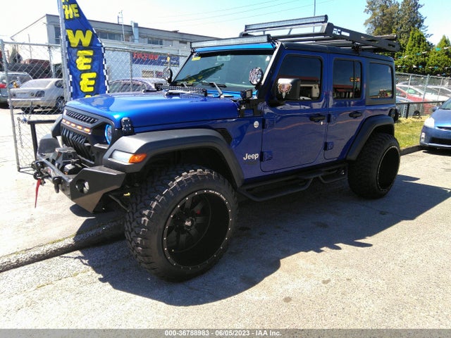 1C4HJXDG3JW186924 Jeep Wrangler Unlimited Sport S
