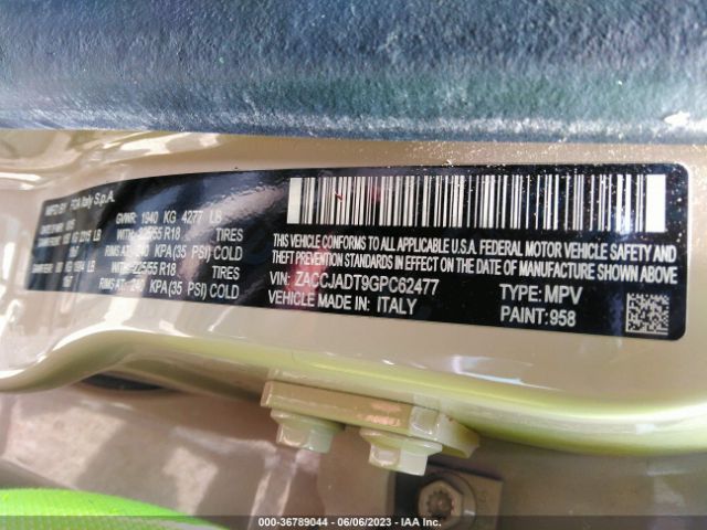 ZACCJADT9GPC62477 Jeep Renegade Limited