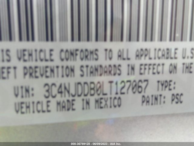 3C4NJDDB0LT127067 Jeep Compass Trailhawk
