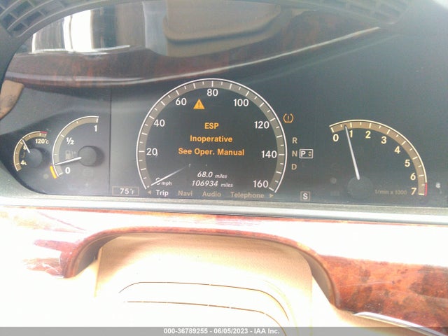 Продаж на аукціоні авто 2008 Mercedes-benz S-class 5.5l V8, vin: WDDNG86X88A224908, номер лоту: 36789255