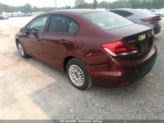 Honda Civic Sedan Lx 2014 19XFB2F54EE029163 Image 4