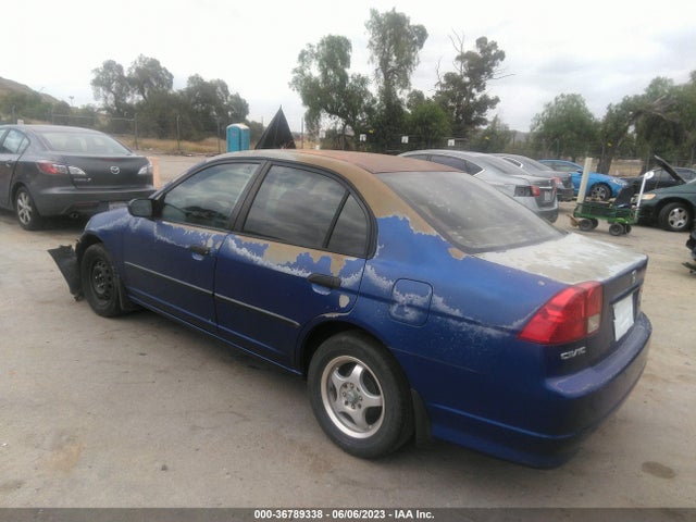 2005 HONDA CIVIC SDN VP VIN: 2HGES16315H578538