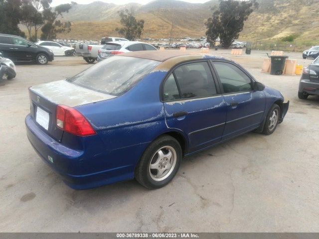 2005 HONDA CIVIC SDN VP VIN: 2HGES16315H578538