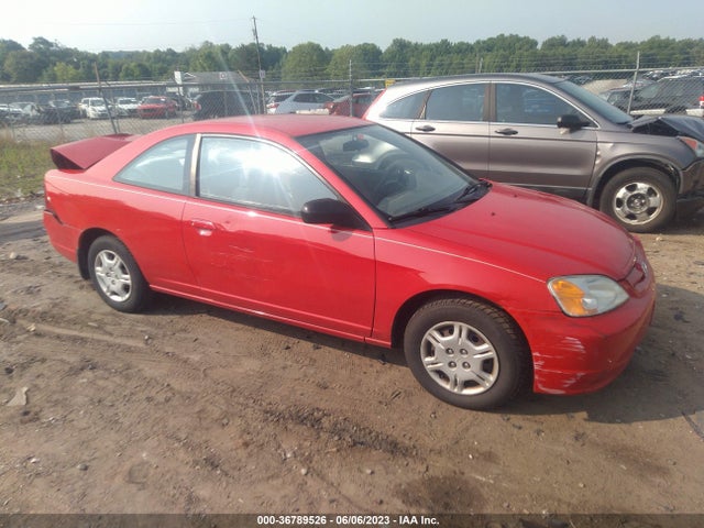 2002 HONDA CIVIC LX VIN: 1HGEM22532L108209