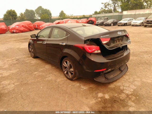 Hyundai Elantra Limited 2015 KMHDH4AE8FU238977 Image 3