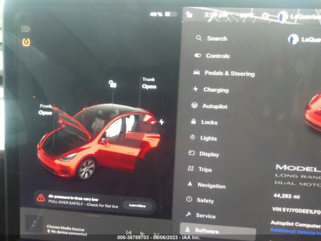 5YJYGDEE1LF017647 Tesla Model Y Long Range