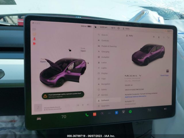 5YJYGDEE7MF212346 Tesla Model Y Long Range