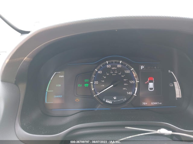 2018 HYUNDAI IONIQ HYBRID BLUE VIN: KMHC65LC5JU096261