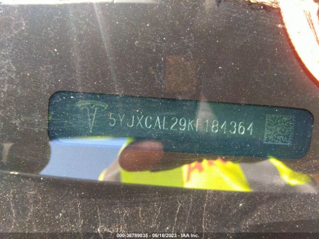 5YJXCAE29KF184364 Tesla MODEL X