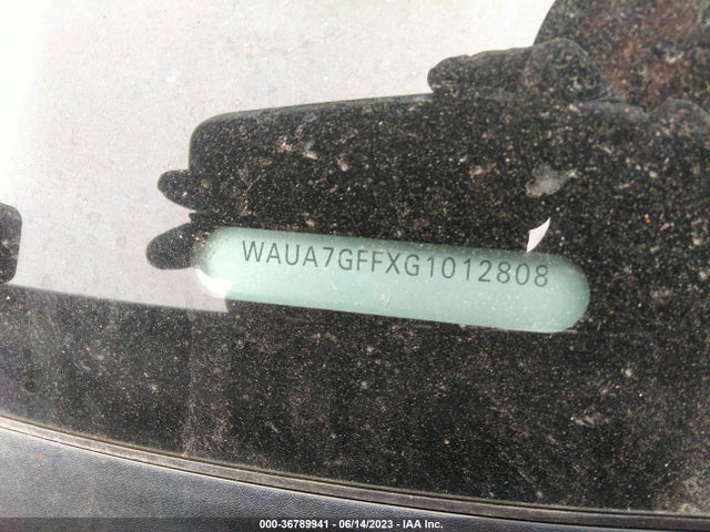 WAUA7GFFXG1012808 Audi A3 1.8t Premium