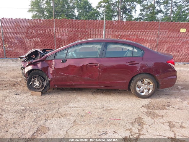 Honda Civic Sedan Lx 2014 19XFB2F56EE021999 Image 7