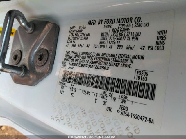 NM0GE9G70G1262562 Ford Transit Connect Wagon Titanium