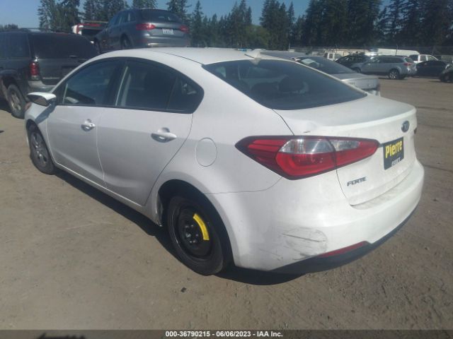 KNAFK4A69G5558762 KIA FORTE LX