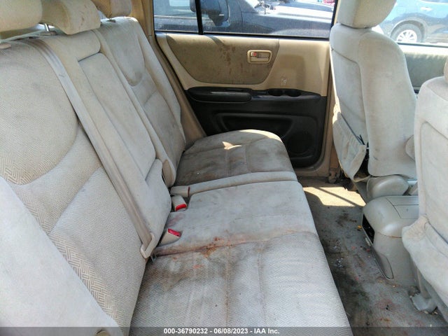 2002 TOYOTA HIGHLANDER VIN: JTEGF21A620030232