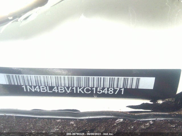 Nissan Altima 2.5 S 2019 1N4BL4BV1KC154871 Image 9