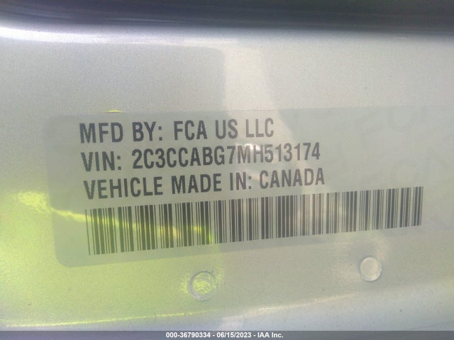 2C3CCABG7MH513174 Chrysler 300 300s