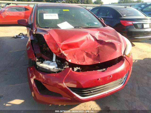 2016 HYUNDAI ELANTRA SE VIN: 5NPDH4AE3GH716609