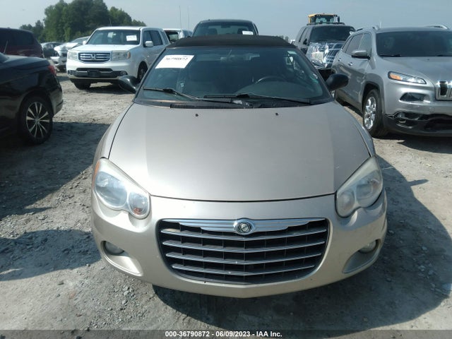 2006 CHRYSLER SEBRING CONV TOURING VIN: 1C3EL55R36N203403