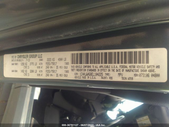 1C4AJWAG8EL104225 Jeep Wrangler Sport