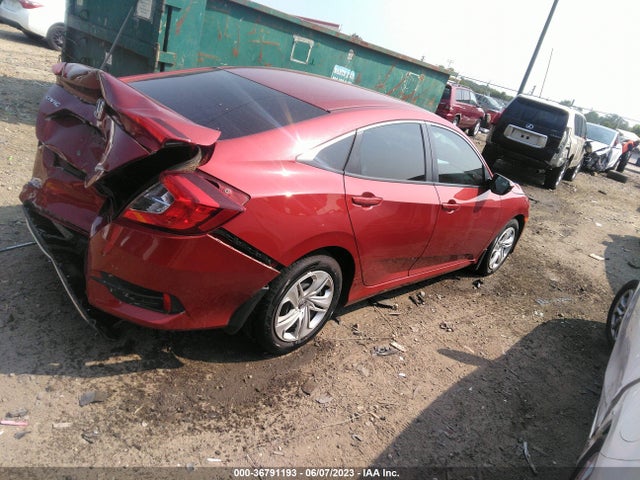 Honda Civic Sedan Lx 2019 19XFC2F6XKE036684 Image 4