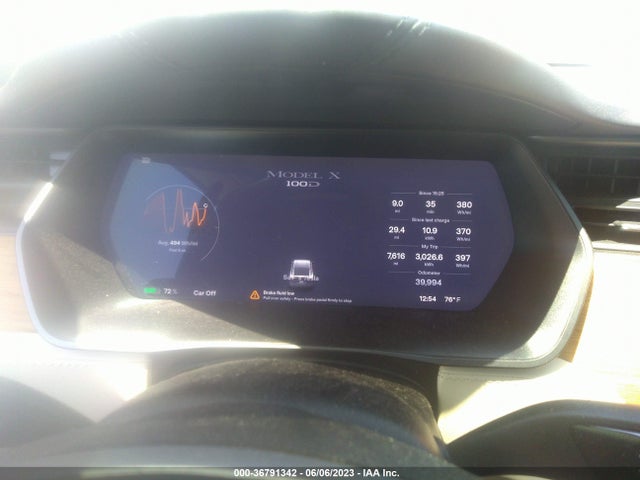 Tesla Model X 75d/100d/p100d 2018 5YJXCAE23JF118651 Image 9